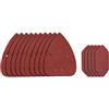 Worx WA2068 - Set di 15 fogli abrasivi per levigatrice di dettagli, colore: nero, 240 g