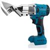 Sweylomi Cesola per metalli a batteria compatibile Makita 18V - cesola elettrica brushless per acciaio, lamiera, moquette, tessuto, pelle, carta (batteria non inclusa)