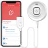 SENCKIT Sensore di perdite d'acqua Smart WiFi, rilevatore di perdite con notifiche | Protezione 2 in 1: rileva perdite e bassi livelli di acqua con Smart Home Automation