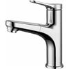 XJTNLB Miscelatore Monocomando Lavabo Rubinetto Bagno con Doccetta Estraibile in Ottone Miscelatori Bagno Lavabo Rubinetti per Lavandini Bagno Cromo