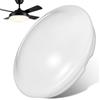 YUYUETIME Vetro Ricambio Ventilatore Soffitto in Acrilico Minimalista, Paralumi per Lampade a Forma di Fungo, Facile Installazione per Camere da Letto e Ambienti Multi-room