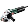 Metabo Smerigliatrice angolare WEQ 1400-125 - 600347000 - Con motore potente - Potenza assorbita: 1400 W - Cavo da 4 m