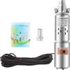 MccoMMon Pompa sommergibile solare in acciaio inox da 12 V, 180 W, 3000 giri/min | Pompa dell'acqua silenziosa max. altezza di erogazione 30 m, pompa per tubi, adatta alla sabbia, pompa per fontana