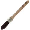 Coral 33713 Aspire - Pennello rotondo da 21 mm, professionale, con profilo appuntito per un taglio rapido e accurato dei dettagli, finitura ultra liscia con emulsione commerciale o manico in legno FSC