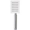 Kiamami Valentina - Doccino monogetto in acciaio inox cromato forma quadrata