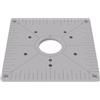 PRIWAS piastra di inserimento compatibile con Bosch POF 1200 AE/1400 ACE | piastra di inserimento per banco fresa compatibile con fresatrici verticali Bosch