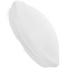 NIYANGLE Bianco Paralume 18cm Acrilico per a Ventilatore Soffitto | Copertura per Lampada a Cupola, Luce Uniforme e Antiriflesso, per Camera da Letto e Casa