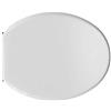 Dianhydro Copriwater Coprivaso Tavoletta SEDILE WC PER FALERI VASO FISH Bianco