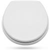 Perla Italia - Copriwater Universale Morbido in PVC e Spugna - Sedile WC | Sedile comfort, imbottitura morbida, PVC igienico, montaggio facile, compatibile con WC standard, leggero e pratico