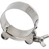 Flomore Morsetto per tubo regolabile resistente in acciaio inossidabile 304 con bullone a T con bullone ad alette e morsetti per tubi flessibili a mano (1 pezzo), 162-174 mm