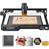 ATOMSTACK MAKER ATOMSTACK A20 Pro V2 Incisore Laser da 20 W con F4N Piano Laser a Nido D'ape, Laser Cutter Ad Alta Precisione fai da te per Legno Metallo Vetro Acrilico, Supporta il controllo App