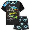 Hot Wheels Pigiama Bambino 2 Pezzi Abbigliamento da Casa Set Morbido Traspirante Pigiami Estivi Bimbo Regalo Bambini