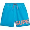 Superdry Costume da bagno da uomo, 43,2 cm, con grafica