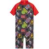 Marvel Get Trend Marvel Costume Piscina Bambino Muta Costume Bambino Mare Nuoto 3-10 Anni Costume da Bagno Bambino Spiderman Hulk Captain America Avengers Regali Marvel