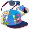 Get Trend Paw Patrol | Hot Wheels | Sesame Street Cappello Baseball Occhiali da Sole Bambino Set, Protezione UV400, Essenziale Vacanze, Regalo per Ragazzi
