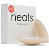NEATS Copricapezzoli Invisibili Riutilizzabili Senza Adesivo | Copricapezzoli in Silicone Grippy, Nipple Cover Donna Ultra Sottile per Abiti Schiena Nuda, Senza Spalline e Tessuti Aderenti