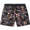 Get Trend Sonic The Hedgehog Costume da Bagno Pantaloncini Ragazzo, Shadow Costume Piscina Cordino Regolabile e Fodera Rete, UPF 50+