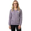 PUMA Felpa con Zip Ess Tape Lilla da Donna XS