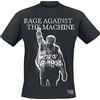 Rage Against The Machine Album Cover Uomo T-Shirt Nero XL 100% Cotone Regular