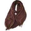 KARMA.DIEM Sciarpa Donna Invernale e Uomo - Cashmere & Merino Touch - Morbida, Calda e Grande - Sciarpone Invernale XXL 180x65cm - Pashmina Elegante per Cerimonia e Regalo