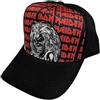 Rock Off officially licensed products Iron Maiden Eddie Logo Repeat Cappellino Da Baseball Size One Size