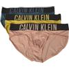 Calvin Klein Slip Uomo 3 Slip Elastico a Vista logato Mutande Tessuto Microfibra Articolo NB3610O