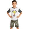 Get Trend Super Mario Pigiama Bambino e Ragazzo 5-14 Anni, Pigiama Corto Estivo 2 Pezzi con T-Shirt e Shorts, Regalo Bambino