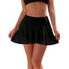 SHEKINI Donna Gonna da Nuoto Vita Alta Bikini Gonna Maglia Volant Bikini Gonna Corta