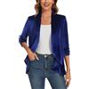 Kyzoeyou Vestito da donna con fiori, taglie forti, abito da spiaggia, elegante abito estivo con scollo a V con tasche, abito a maniche corte