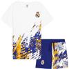 Get Trend Pigiama Bambino Calcio Corto Pigiami Ragazzo Adolescenti Set Traspirante Abbigliamento da Casa Regalo Bambini