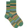 Gallo Calze Corte da Uomo, Cotone a Righe Multicolor, 76% Cotone, Taglia Unica 40/45