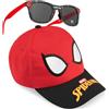 Get Trend Marvel Spiderman | Set di Cappellino da Baseball e Occhiali da Sole Teenage Mutant Ninja Turtles per Bambini, Protezione UV400