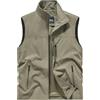 RUMAOZIA Gilet sportivo estivo da uomo, leggero, da pesca, per attività all'aria aperta, multifunzione, traspirante, per campeggio, fotografia, senza maniche
