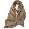KARMA.DIEM Sciarpa Donna Invernale e Uomo - Cashmere & Merino Touch - Morbida, Calda e Grande - Sciarpone Invernale XXL 180x65cm - Pashmina Elegante per Cerimonia e Regalo