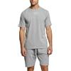 POMPEA T-Shirt Uomo No Stress a Maniche Corte in Cotone Jersey, Maglia Uomo a Maniche Corte Traspirante e Leggera
