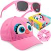 Get Trend - Paw Patrol | Frozen | Principesse Disney | Minnie Mouse | Sesame Street Occhiali da Sole Bambina & Cappello Baseball Set, Regalo Bambini