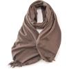 KARMA.DIEM Sciarpa Donna Invernale e Uomo - Cashmere & Merino Touch - Morbida, Calda e Grande - Sciarpone Invernale XXL 180x65cm - Pashmina Elegante per Cerimonia e Regalo