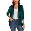Kyzoeyou Vestito da donna con fiori, taglie forti, abito da spiaggia, elegante abito estivo con scollo a V con tasche, abito a maniche corte