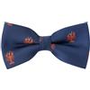 King & Priory Papillon Rosso Aragosta Blu Navy Ricamato A Spina Di Pesce