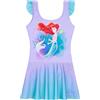 Get Trend Barbie | Disney La Sirenetta | Bella | Cinderella Costume Piscina Bambina con Gonna, Volant Costume Intero Bambina, Estivo Regalo Ragazza