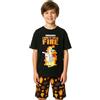Get Trend Minecraft Corto Pigiama Ragazzo, Confezione Multipla Morbido Pigiami Estivi Bambino con Maglietta e Pantaloncini, Abbigliamento Notte, Regalo Ragazzo