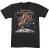 Rock Off officially licensed products Europe T Shirt Final Countdown Band Logo Nuovo Ufficiale Uomo Nero Size XL