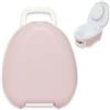 My Carry Potty - Vasino da Viaggio Antigoccia (Rosa pastello) | Antigoccia brevettato, meno di 1 kg, riutilizzabile senza sacchetti; ideale per asilo, auto e vacanze; da 18 mesi