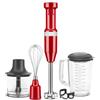 KitchenAid Frullatore a Immersione Classic, Velocità Variabile 8250-11600 RPM, Mixa Frulla Emulsiona Monta e Schiaccia, Braccio Rimovibile, Bicchiere 700ml Senza BPA, Empire Red