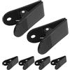 DOITOOL 6 Pezzi Interruttore di Arresto per Tapis Clip Nero | Morsetto di Sicurezza Magnetico, Plastica Robusta, Ricambio Pratico per Casa e Palestra, Compatibile Macchine da Corsa