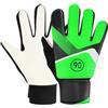 GALPADA Guanti da Portiere Calcio e Ragazzi 7, PU Verde | Protezione Polso, Traspiranti ed Elastici, Assorbimento Urti, per Allenamento e Partita, Taglia 7