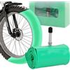 Kivivaka Tubo interno in TPU per bicicletta Fat per pneumatici bici 20/24/26/27.5/29 pollici, resistente alle forature per tubo della bici con valvola in alluminio 26 * 3.0-4.0