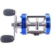 Ronyme Mulinello da Pesca Mulinello Rotante Bobina Visibile Guida Filo Visibile Frizione a Doppia Recupero Efficace Struttura Solida in Rame Alluminio, Color to 3, Style to 3