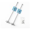 PETSOLA Gambe di Supporto con Piedi a Telescopico Gambe Telescopiche Regolabile per Pescatori, Pesca, Scogliera, , color to 3