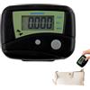 Genérico Pedometro per camminare, monitor di esercizio LCD digitale con monitoraggio | Pedometro digitale LCD, contapassi, monitor per sport, camminata, esterno, escursionismo, corsa, nuoto, interno, V